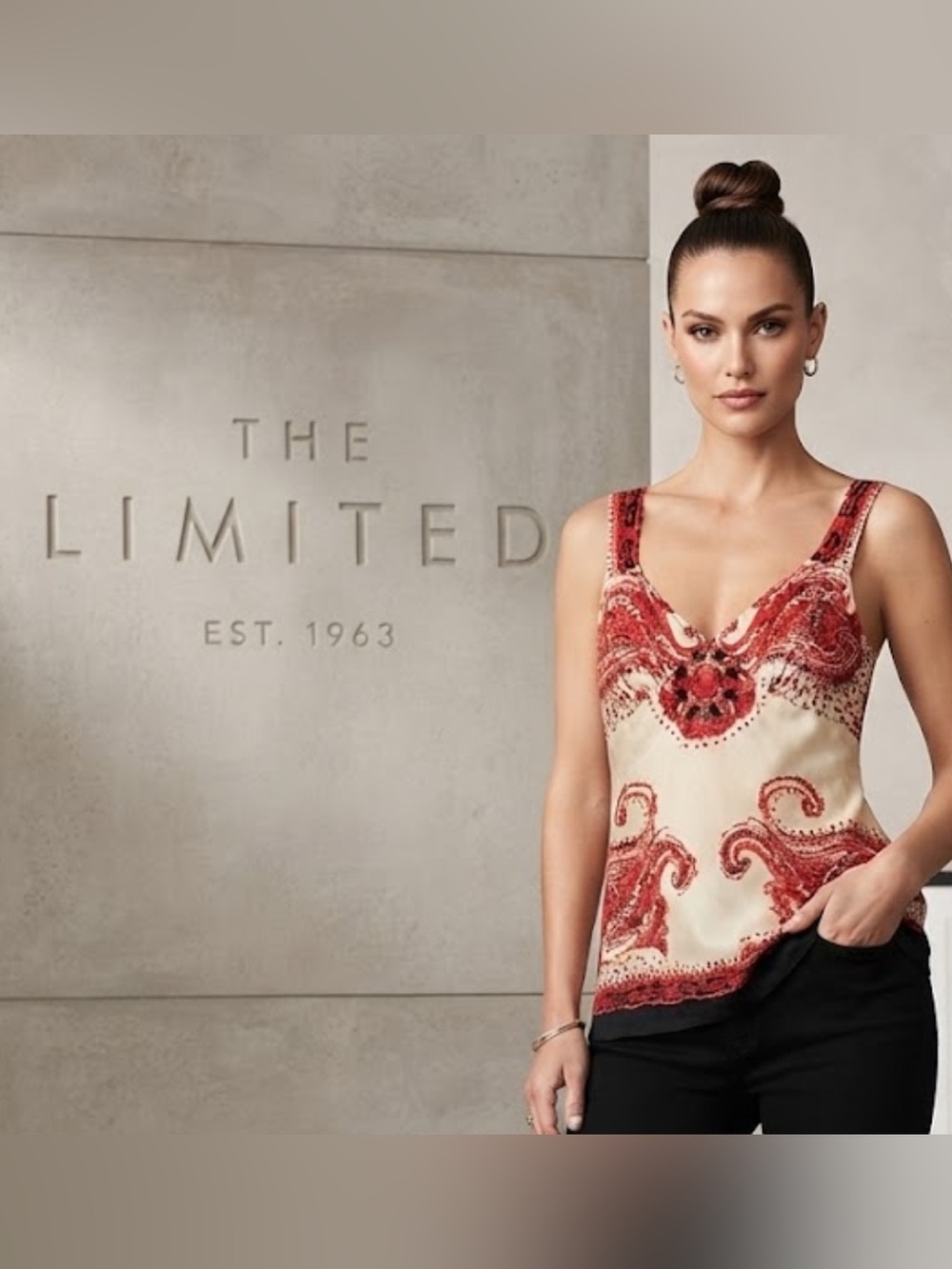 Gorgeous Authentic The Limited designer blouse top sz S